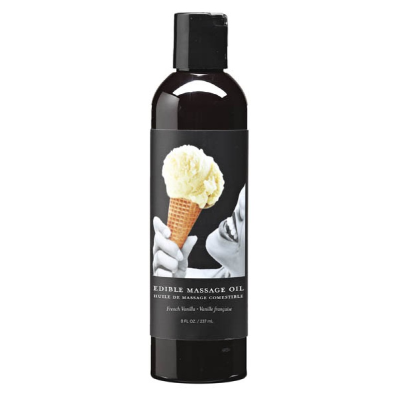 Edible Massage Oil 237 ml - French Vanilla